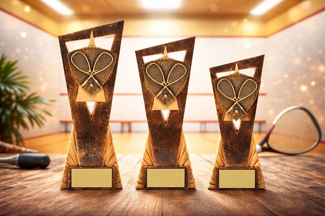 Trophy Swatcher Squash Award Trophy - Personalized Engraving - Etsy