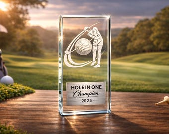 Golf Award - Male - Personalized Engraving