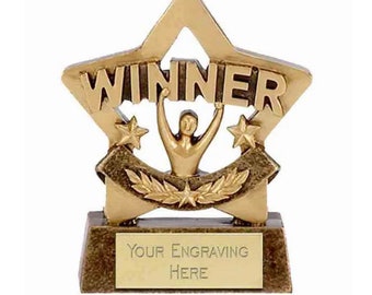 Winner Award Trophy - Personalized Engraving