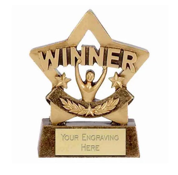 Winner Award Trophy Personalized Engraving Etsy