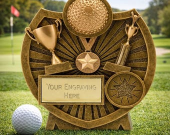 Golf Award - Personalised Engraving - Personalized Engraving