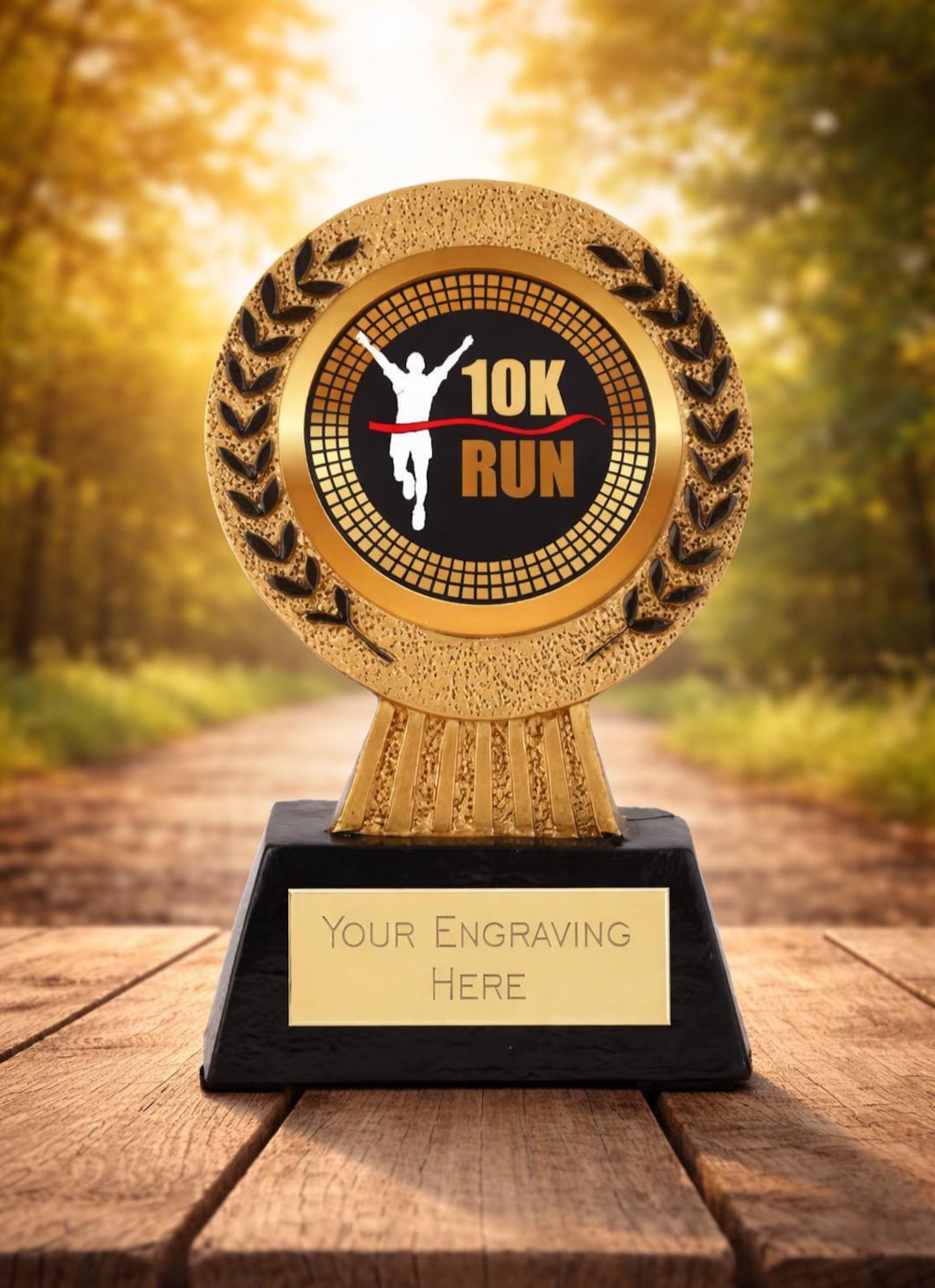 Running 10K Award - Personalized Engraving - Etsy