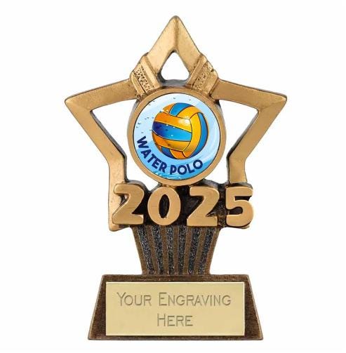 Water Polo 2025 Award - Personalized Engraving
