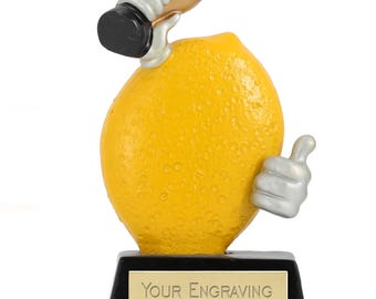 Victory Lemon Award - Personalized engraving