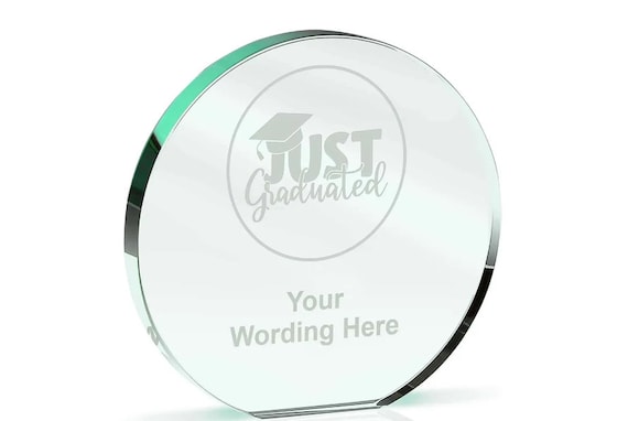 Custom Engraved Wave Designer Glass Award – Elegant Recognition Piece - View #11