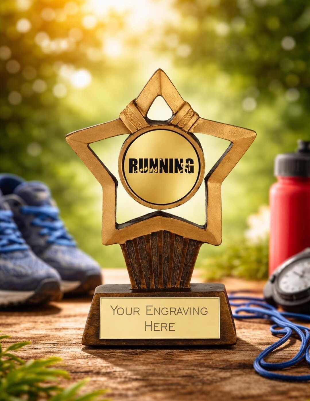 Running Award - Personalized Engraving - Etsy