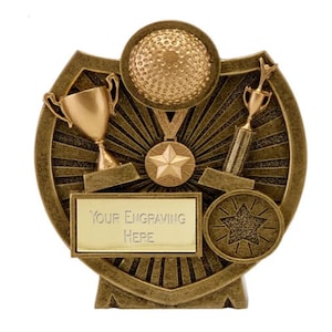 Golf Award - Personalised Engraving - Personalized Engraving