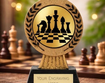 Chess Award - Personalized Engraving