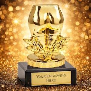 Bottom Gold Award - Personalized Engraving