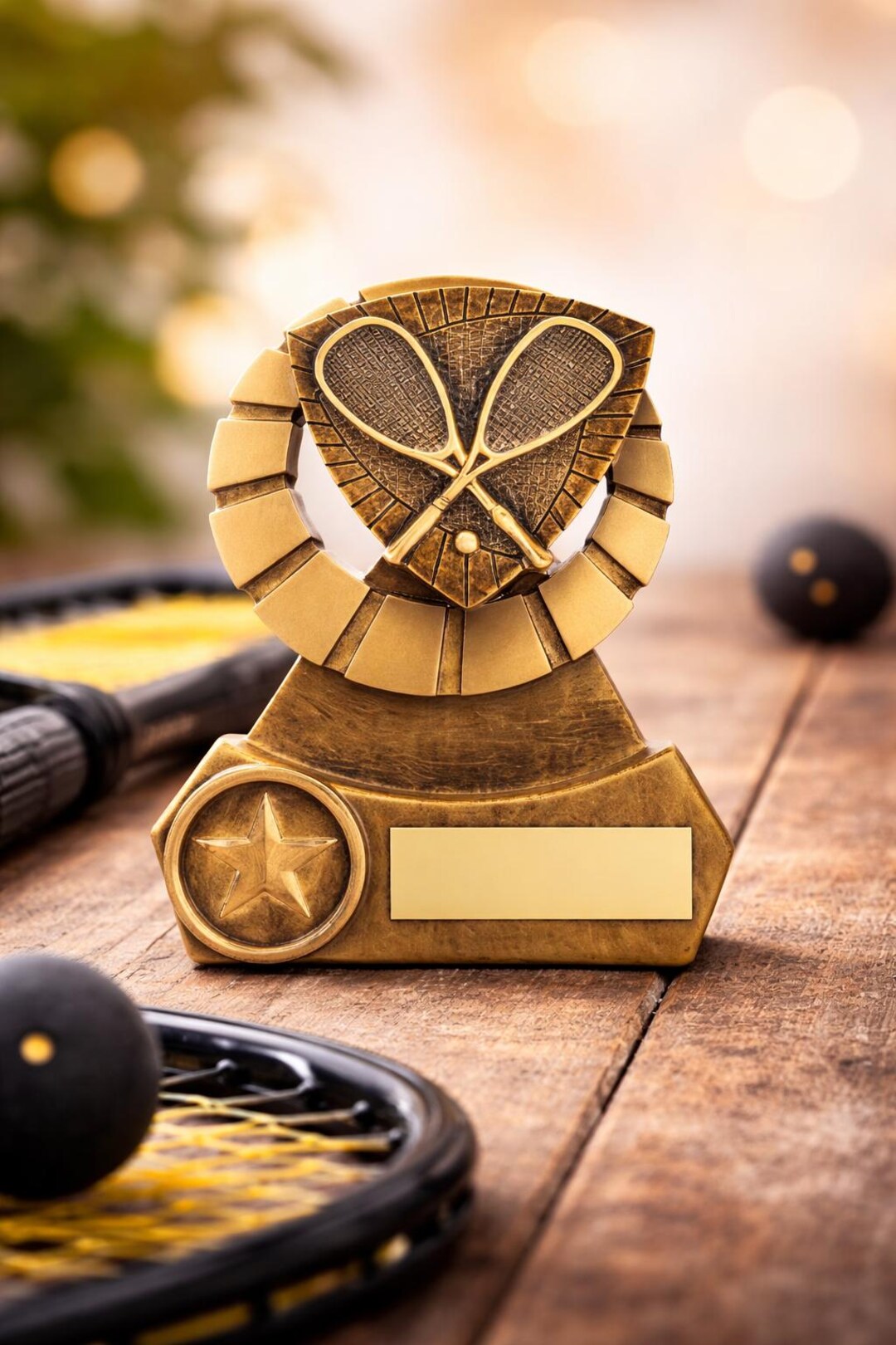 Trophy Swatcher Squash Award Trophy - Personalized Engraving - Custom Insert - Etsy
