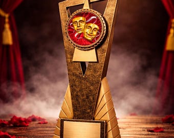 Drama Award Trophy - Personalized Engraving