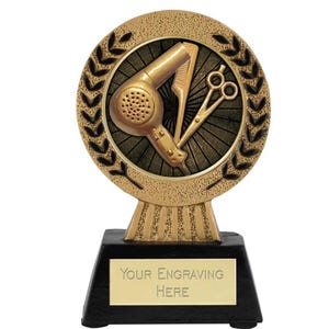 Premio de Peluquería - Grabado Personalizado