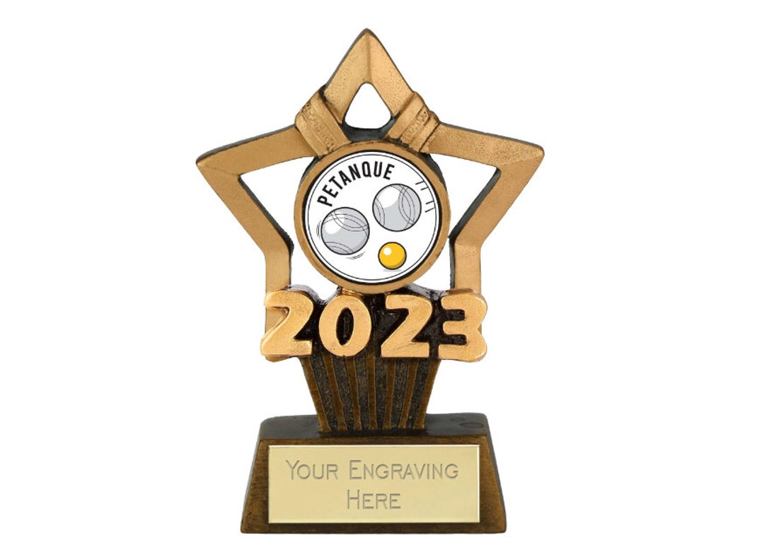 Petanque 2023 Award Personalized Engraving Etsy