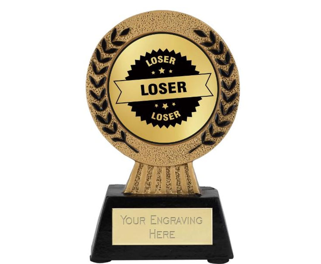 Loser Award - Personalized Engraving - Etsy, image size:1080x886