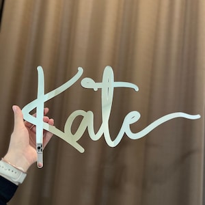 Elegant rose gold sign, large room decoration, family name, rose gold name, rose gold decor, name sign rose gold, rose gold mirror sign