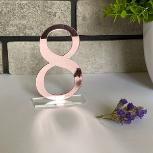 Cute table numbers minimalist table numbers classic black table numbers party decor table numbers, mirror table numbers, wedding table decor