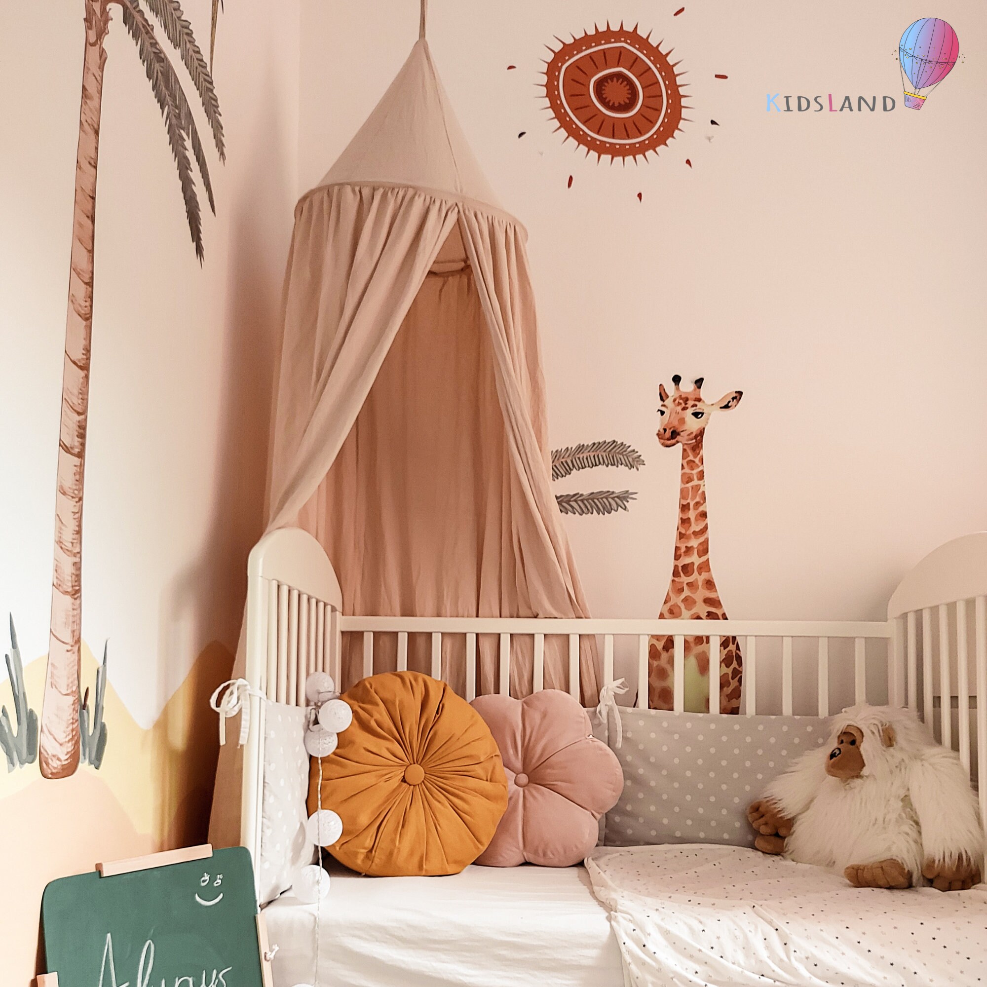 nursery crib canopy