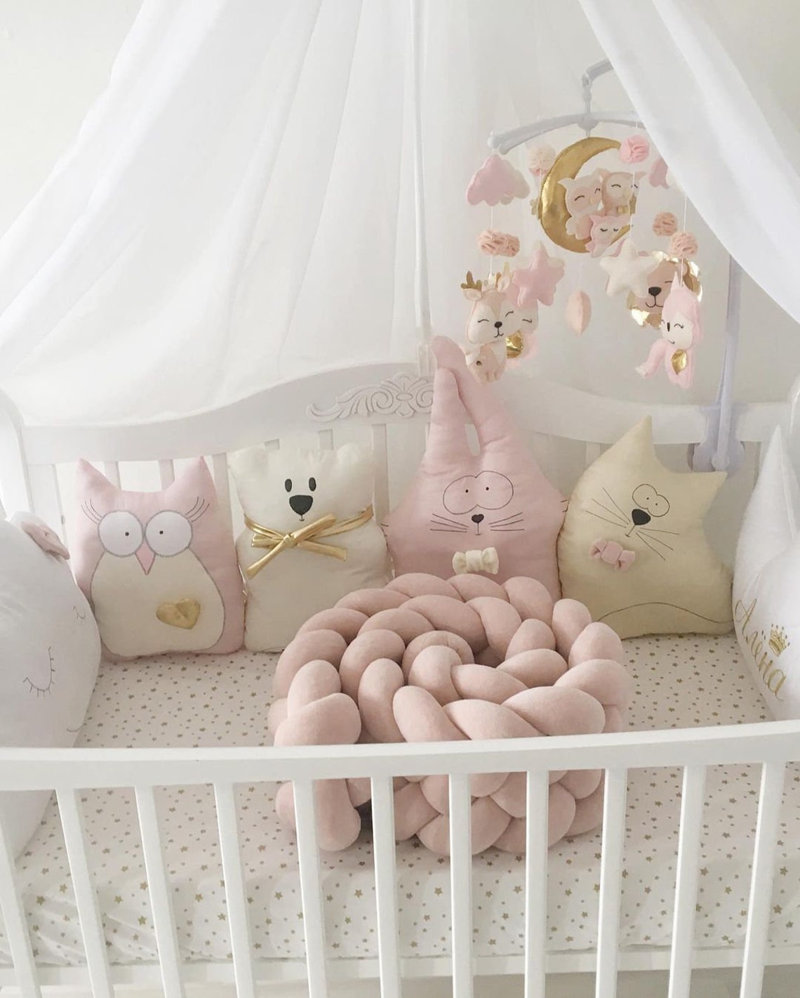 3M Baby Bumpers for Cribs Baby Bumper Bed Bumper for Bebe Etsy