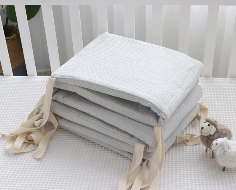 Cot Bumpers Soft Cotton Bumper for Baby Crib Crib Bumper Etsy