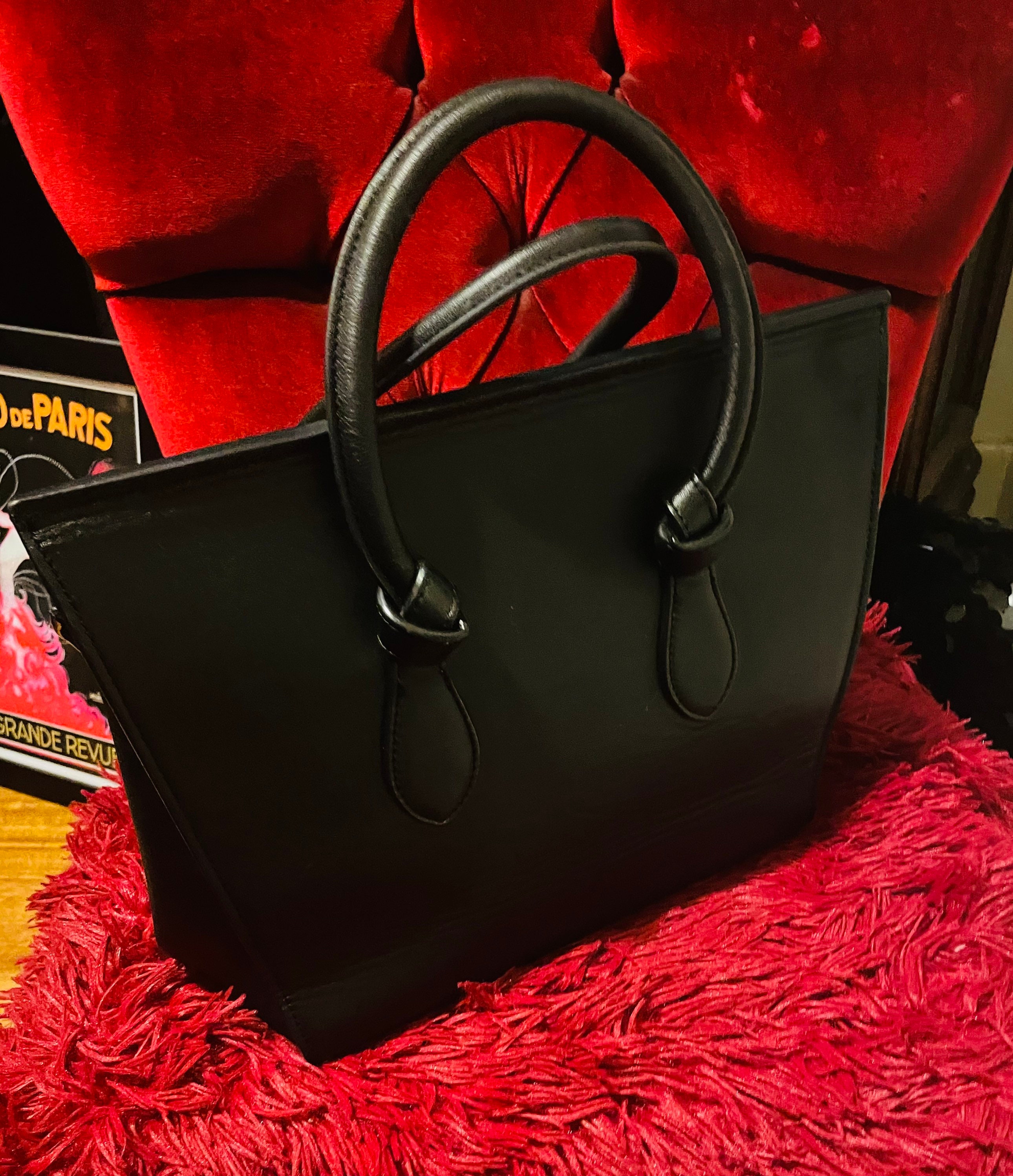 Celine Paris Black Chic Handbag Etsy