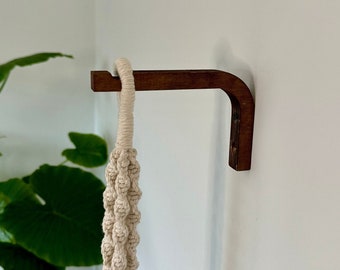 Plant hooks for hanging plants - minimalist wall hooks for plants, a gift for plant lovers, wall mounting, plant wall, boho style