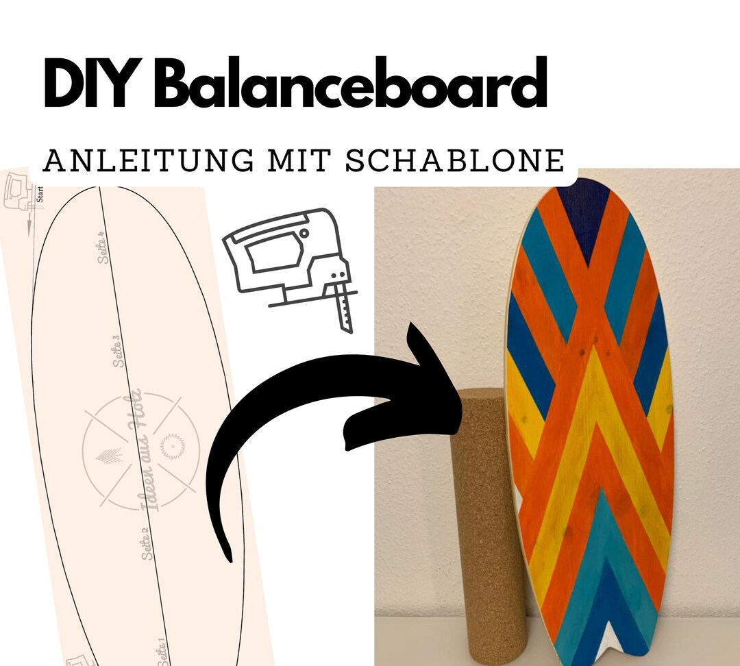 DIY Balance Board Instructions Balance Board, Digital, Do It Yourself