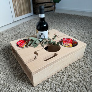 Fars dag-snackbar - Personlig snackbarpresent till brudparet, fars dag-present till maken, soffbar, inflyttningspresent bild 9