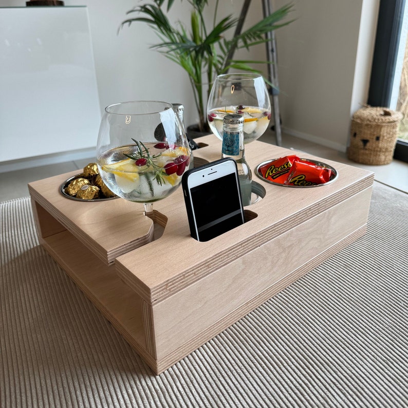 Fars dag-snackbar - Personlig snackbarpresent till brudparet, fars dag-present till maken, soffbar, inflyttningspresent bild 8