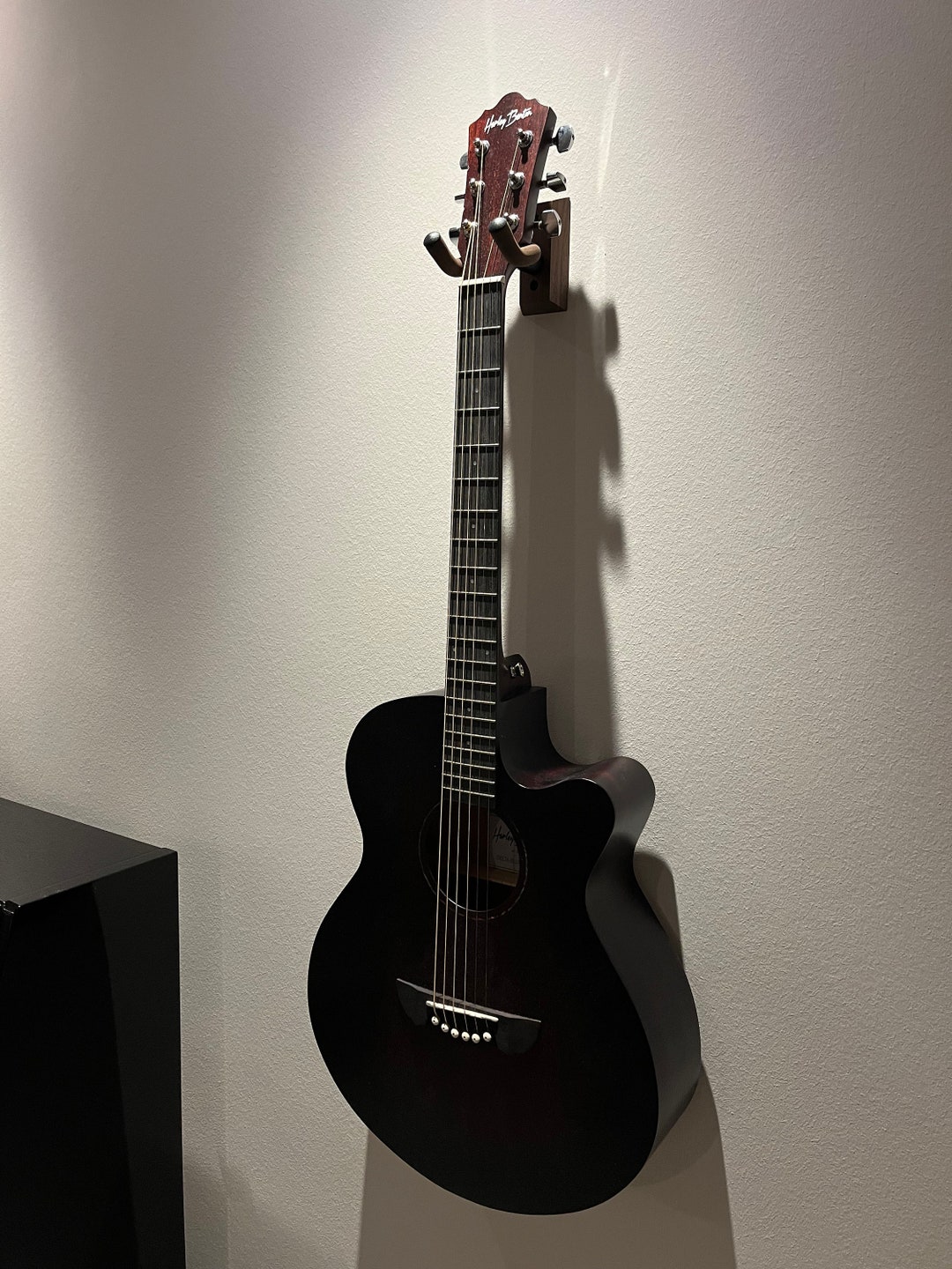 Guitar Holder Wall Mount for Guitars Electric Guitar Holder Wooden