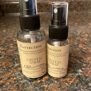 Crystal Spray * Protection Spray * Protect Yourself * Protection Crystal Spray