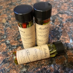 Healing Anointing Oil * Witch Craft Anointing Oil * Anointing Oil * Anoint Your Candles