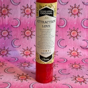 Spell Candle for Love, Attraction Candle, Ritual for Seduction, Soul Mate and Love Candle, Gift, Romance, Valentine's Day, Soul Mate Magnet
