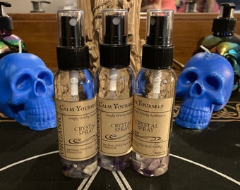 Spray de Cristal * Spray Calmante * Cálmate * Spray de Cristal Calmante