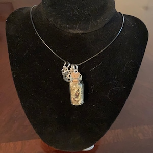 Job Offer Employment Spell Jar Necklace