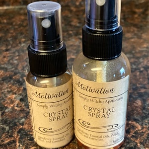 Crystal Spray * Motivation Spray * Get Up and Get Stuff Done * Motivation Crystal Spray