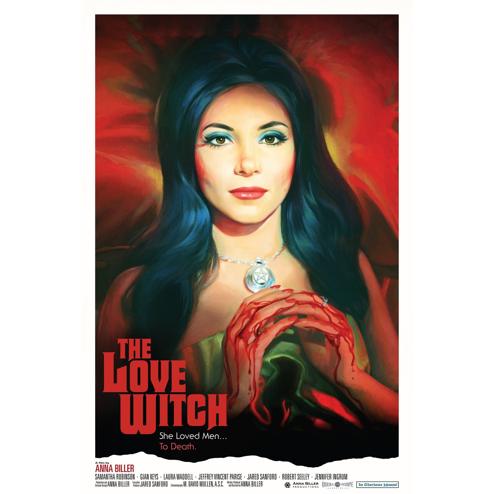 OFFICIAL the Love Witch Theatrical Movie Poster - Etsy