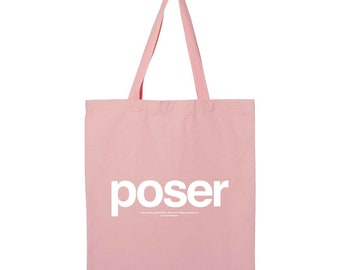 Pink Poser Tote Bag
