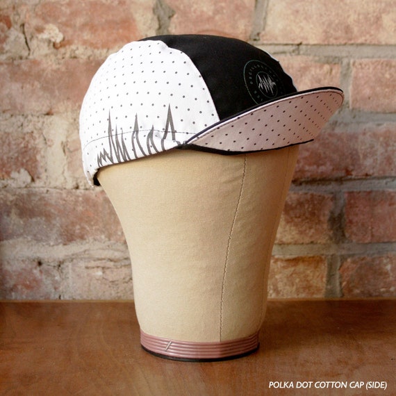 Polka dot cycling cap hotsell