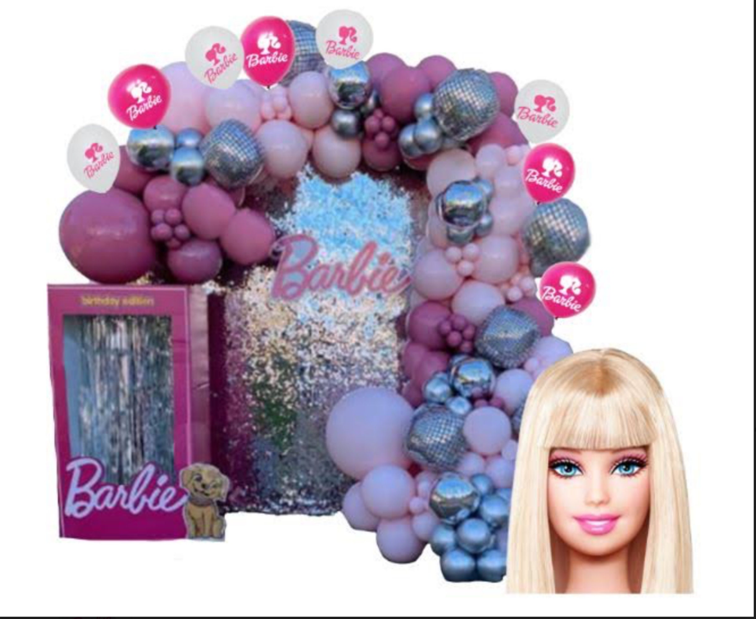 barbie ballon