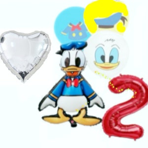 Donald Duck Balloons,Party Decoration Disney,Donald Duck Party Supplies,Girl or Boy Decoration,Donald Duck Party Theme