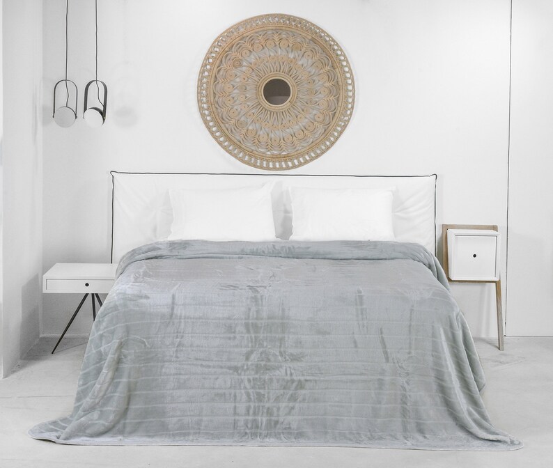 Raschel Printed Mink Blanket King Size 86 X 94 Inches Etsy