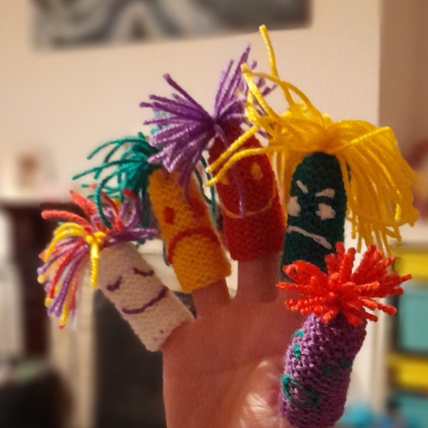Finger Puppets Etsy UK