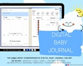 Digital Baby Journal Baby Diary Undated Diary Baby Book Baby Memory Book l Baby Keepsake l Baby Journal l Baby Log