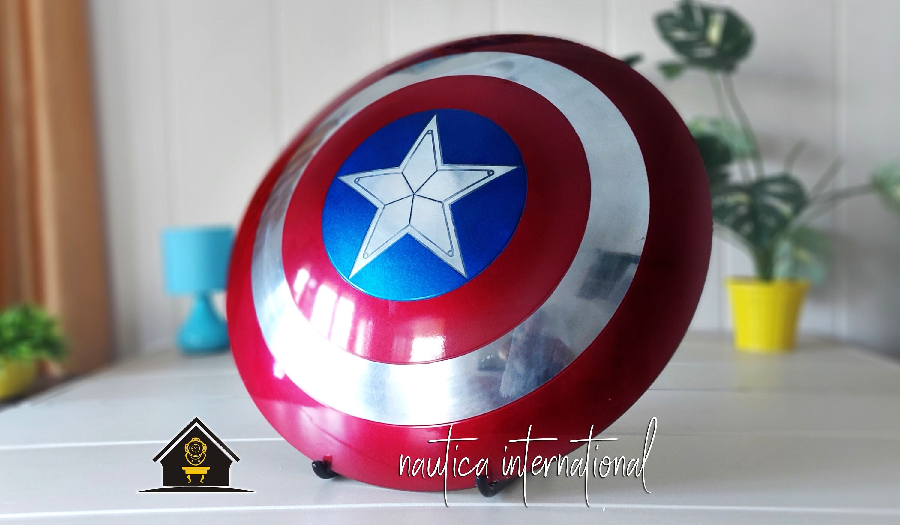 Captain America Shield-aluminium Sturdy Shield-multipurpose - Etsy