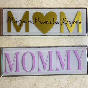 Mother’s Day subway tile, Mother’s Day gift, Mom tile, Grandmother tile, personalized tiles