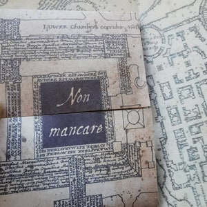Mappa del Malandrino di Harry Potter Inviti Magici PERSONALIZZATI per il Tuo Matrimonio o evento immagine 6