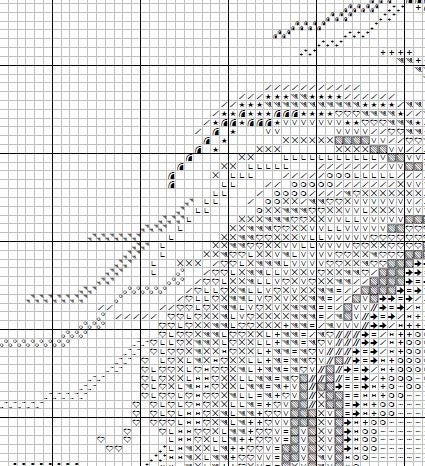 Horse PDF Pattern Cross Stitch Pattern Animal Instant Digital Download ...