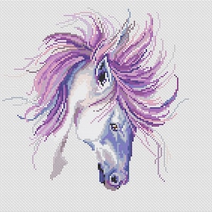 Horse PDF Pattern Cross Stitch Pattern Animal Instant Digital Download