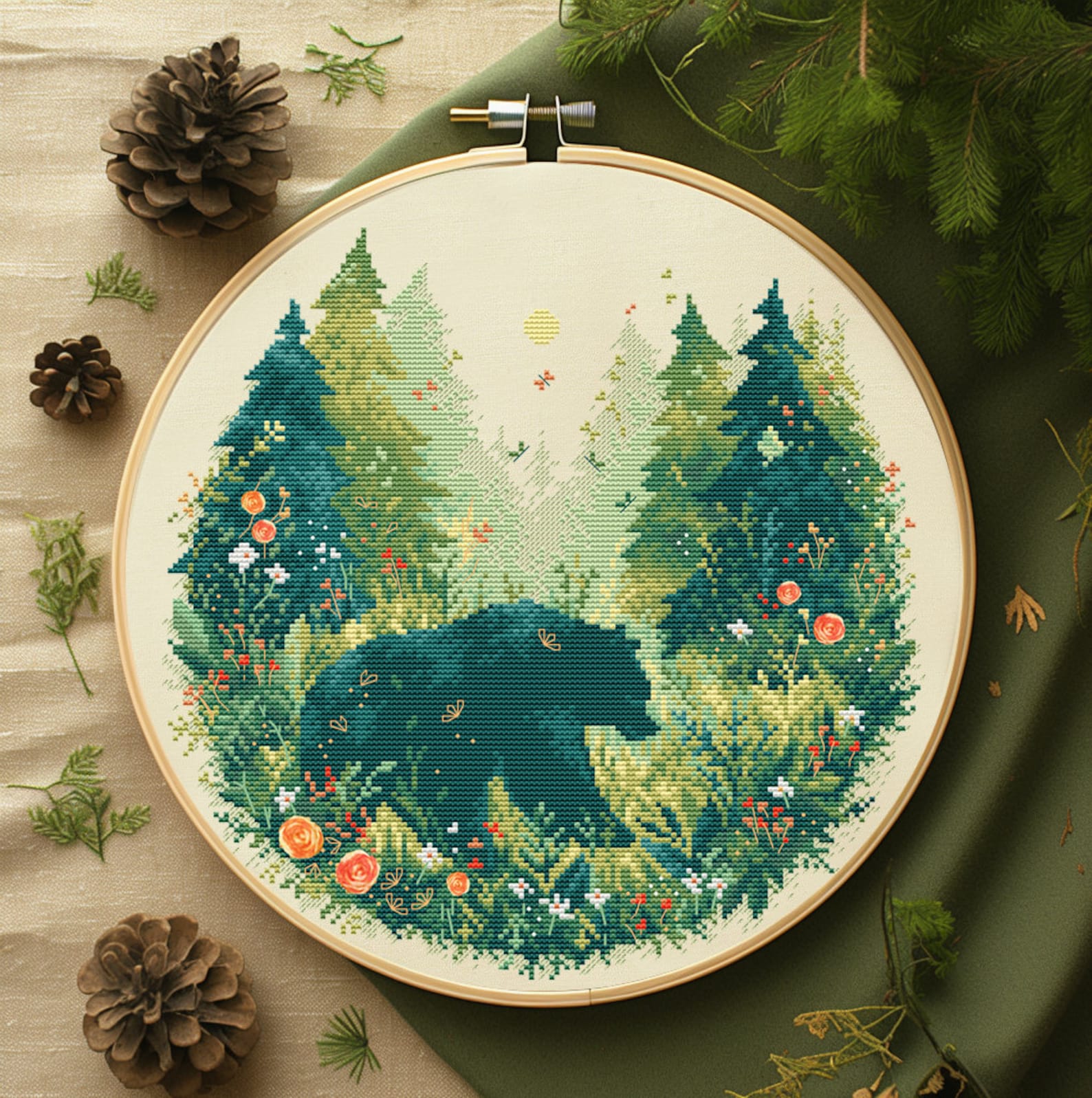 Bear Forest from Owl and Thread