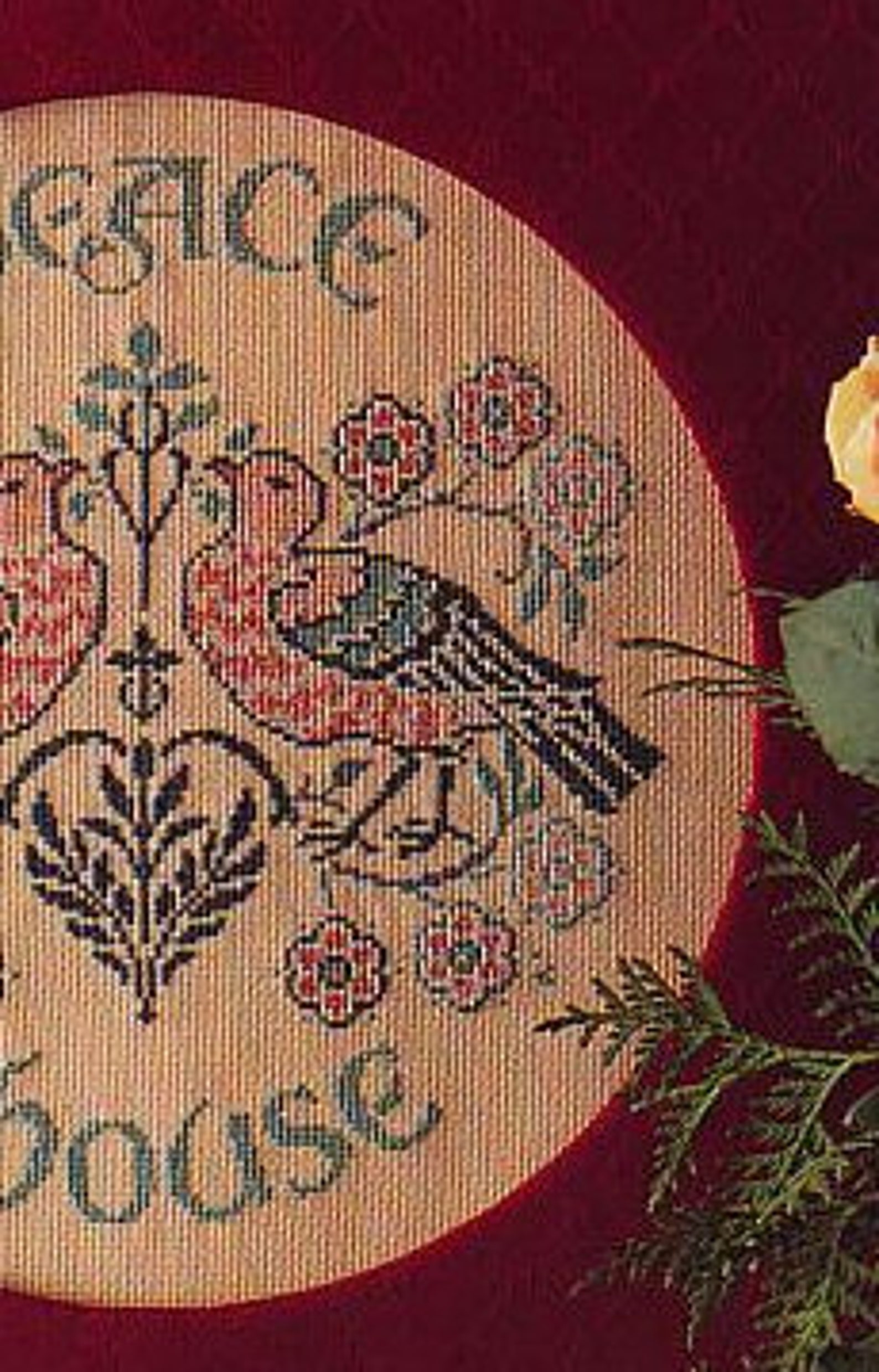 William morris print counted cross stitch pattern pdf down